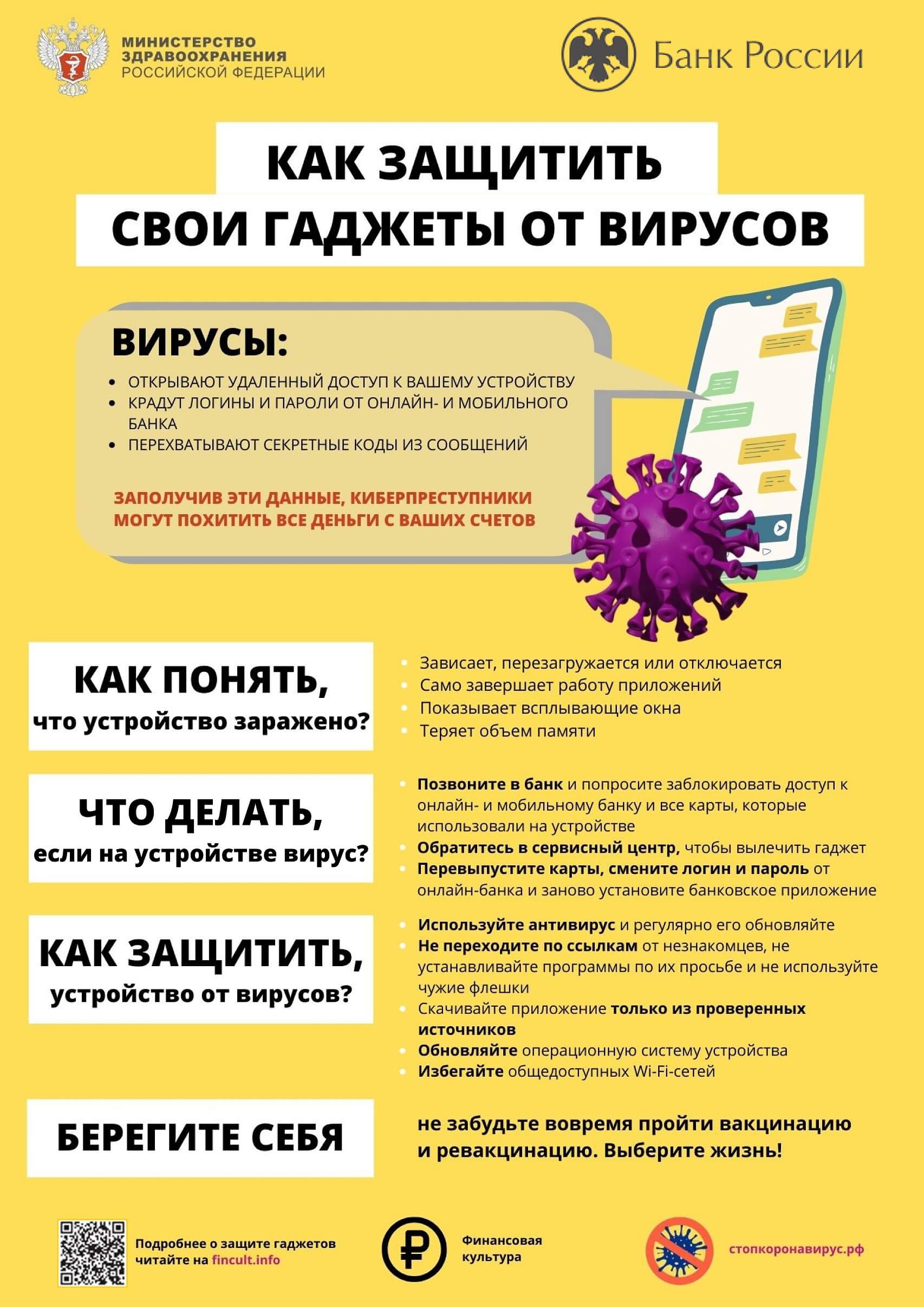 Как защитить свои гаджеты от вирусов